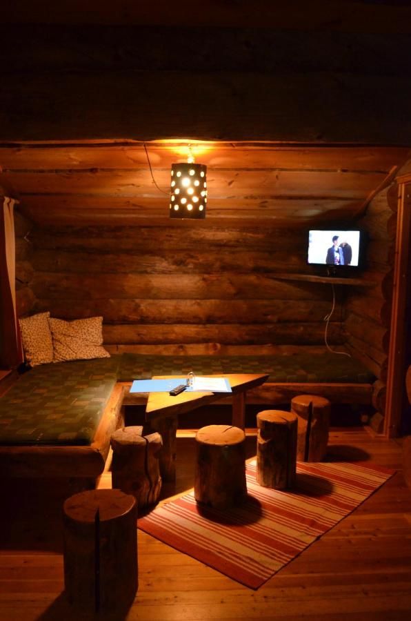Шале Arctic Log cabin Саариселькя-32