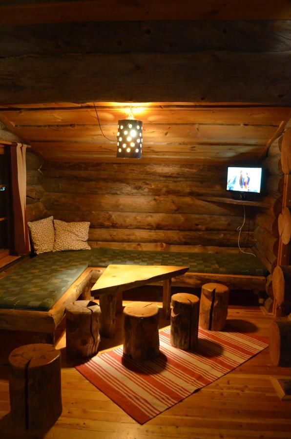 Шале Arctic Log cabin Саариселькя-36