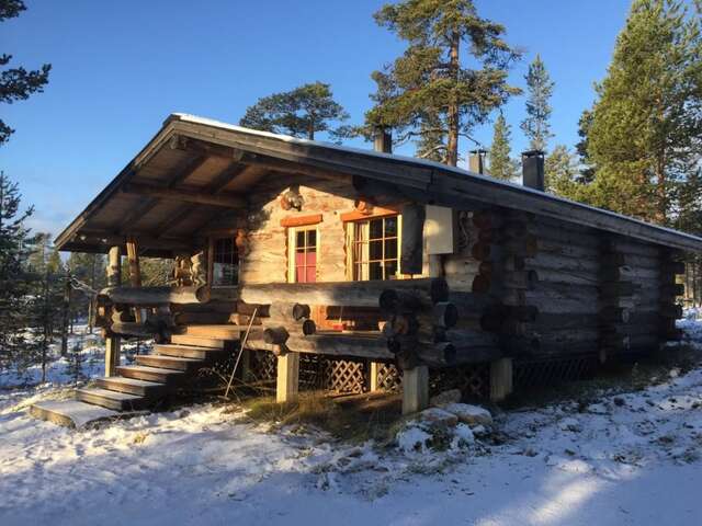 Шале Arctic Log cabin Саариселькя-9